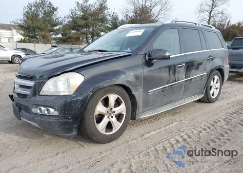 2011 Mercedes-Benz Gl 450 4Matic z USA, uszkodzony, nr VIN 4JGBF7BEXBA754914